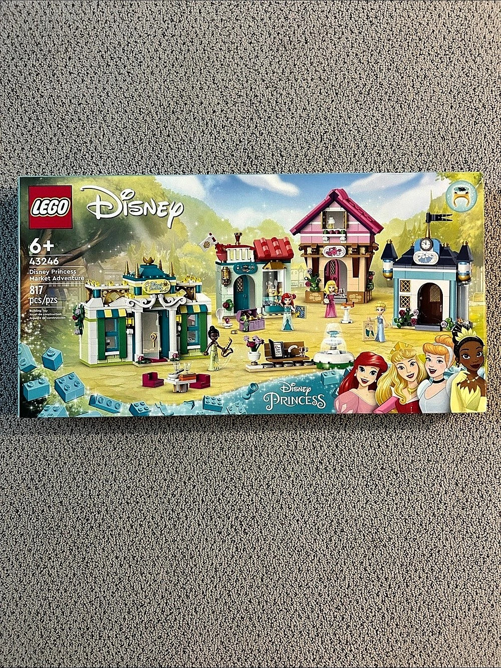 LEGO Disney Princess Market Adventure Building Set 43246